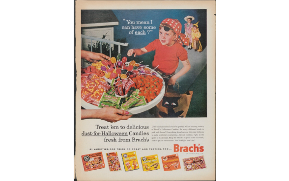 1960 Brach's Candy Vintage Ad How long has it been