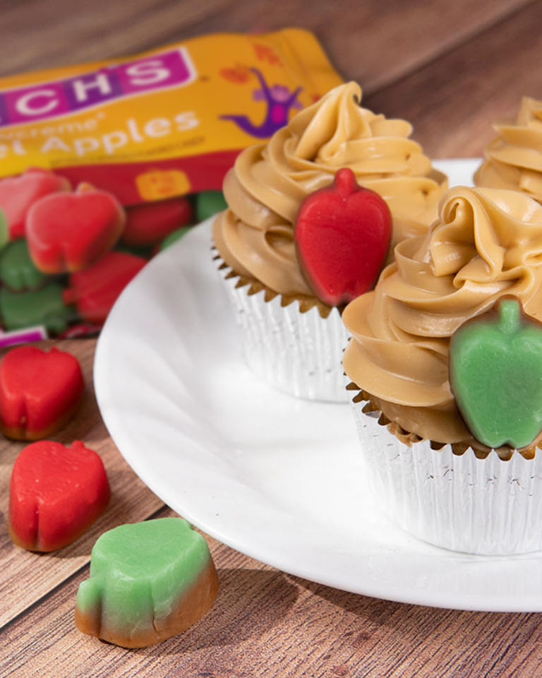 Brach's Halloween Apple Mellowcreme Candy Cupcakes