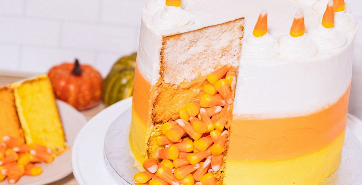 Candy Corn Cake