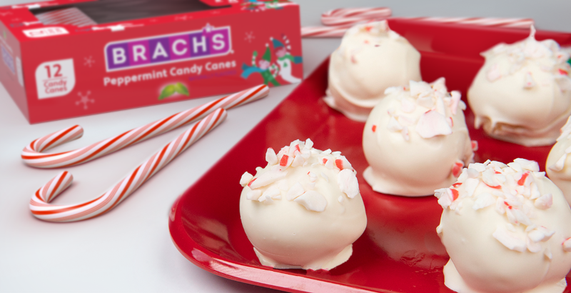Brach's Peppermint Candy Canes White Frosted Truffles Recipe