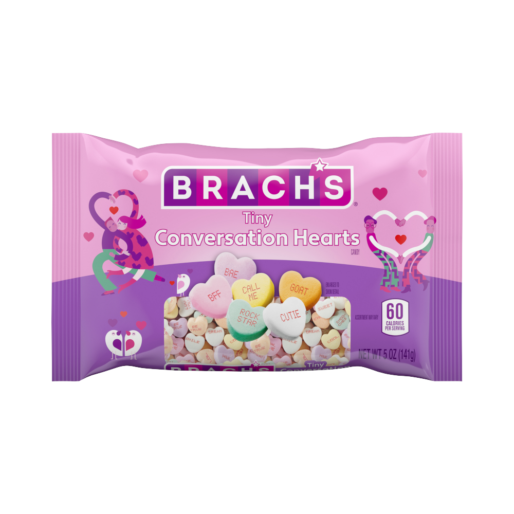 Brach's Tiny Conversation Hearts Valentine Candy, 14 oz - Kroger